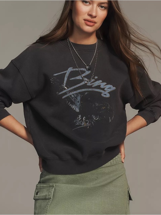 Anine Bing Tops - Anine Bing Spencer Sweatshirt
